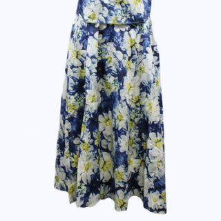 FLORAL MIDI SKIRT