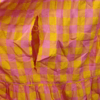 SUNSET GINGHAM DRESS