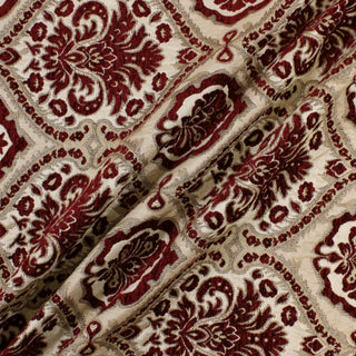 RED AND GOLD DAMASK