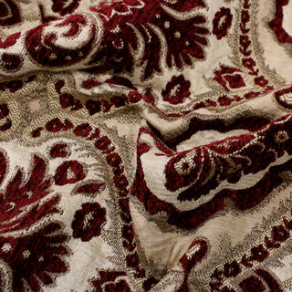 RED AND GOLD DAMASK