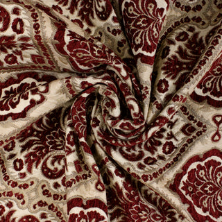 RED AND GOLD DAMASK
