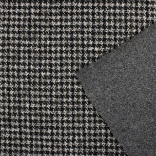 3 YARDS DOUBLE FACED WOOL CHARCOAL COATING