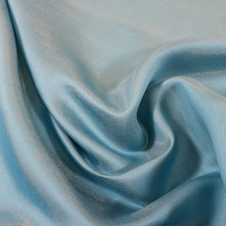 AQUA IRIDESCENT SATIN