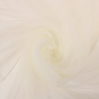 IVORY POLYESTER TULLE