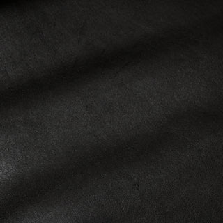 JET BLACK COWHIDE