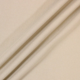 Three lines draped of a khaki rib knit jersey.
