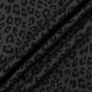 1 YARD LEOPARD PRINTED DENIM