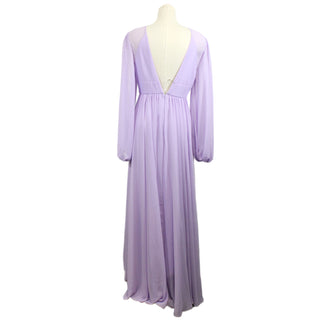 LONG SLEEVE LILAC DRESS