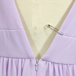 LONG SLEEVE LILAC DRESS