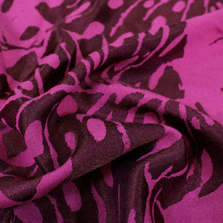 MAGENTA BOTANICAL JACQUARD
