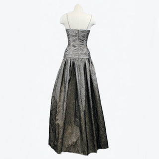 METALLIC FOIL DRESS