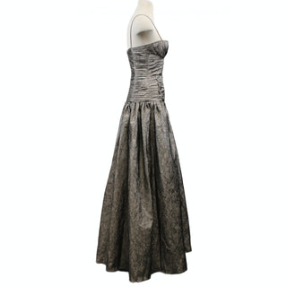 METALLIC FOIL DRESS