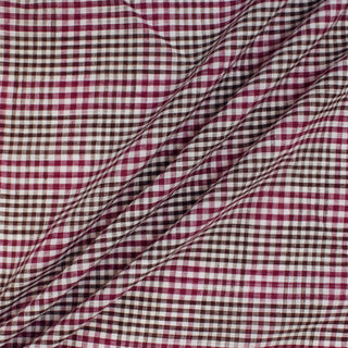 MULBERRY AND BROWN GINGHAM