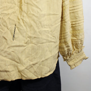 OCHRE BLOUSE