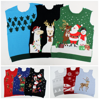 SURPRISE FESTIVE SWEATER FRONT