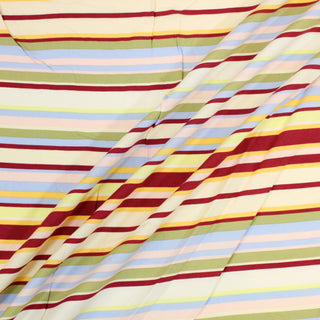 CREAMSICLE STRIPED RAYON