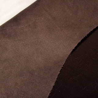 REDDENED RAISIN GLOSSY COWHIDE