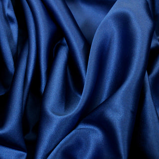 2 YARDS ROYAL BLUE STRETCH-SILK CHARMEUSE