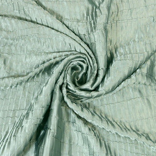 SEAGLASS PLISSÉ SATIN
