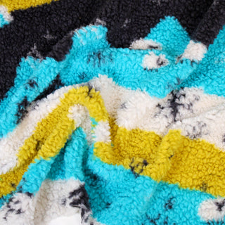 WINTRY LANDSCAPE FAUX SHERPA