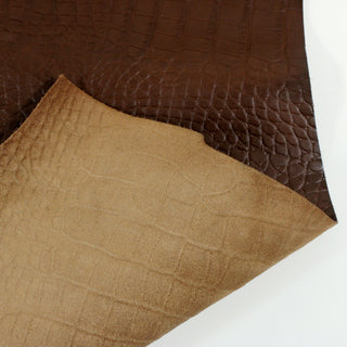 COPPER BROWN EMBOSSED COWHIDE (2 PRINT SIZES)
