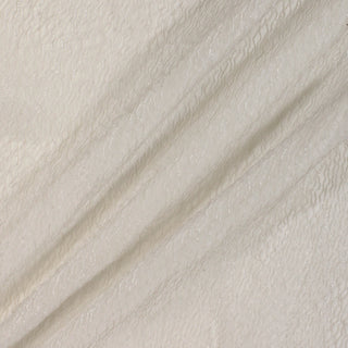 three diagonal lines draped of a sparkly novelty organza