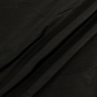 1 YARD BLACK STRETCH-SHANTUNG