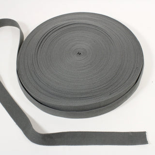 1.25 INCH GREY WEBBING