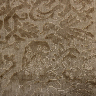 2 YARDS VELVET ANIMALS UPHOLSTERY
