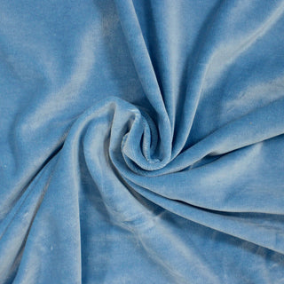 ICY BLUE VELVETEEN