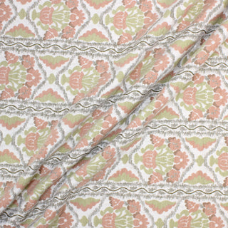 PASTEL JACQUARD VELVETEEN