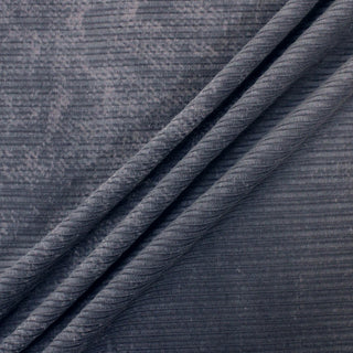 WIDE-WALE SLATE PATTERNED CORDUROY