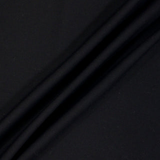 MIDNIGHT GABARDINE WOOL SUITING