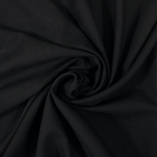 MIDNIGHT GABARDINE WOOL SUITING