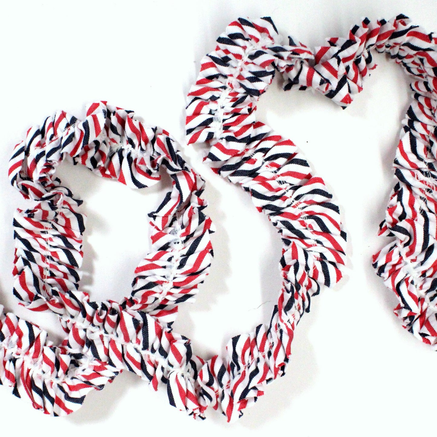 RED WHITE & BLUE RUFFLE TRIM (2 SIZES)