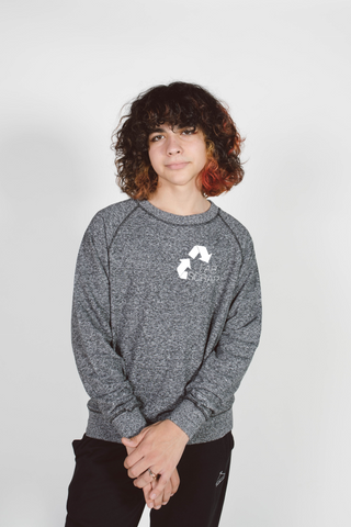WASTEWEAR TERRY RAGLAN SWEATSHIRT